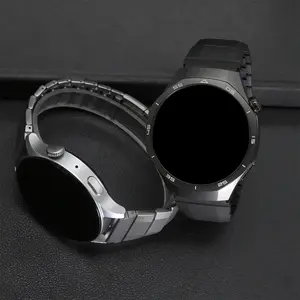 22mm Business Stainlee Steel Strap for Huawei Watch GT4/5 GT3 Pro 46mm 4/4 Pro Band for Amazfit Balance GTR2/3/4 47mm Luxury Bracelet