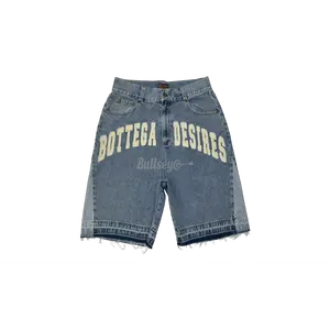 Bottega Desires Denim Blue Shorts