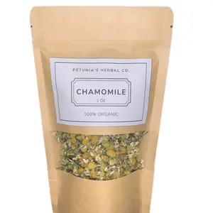 Organic Chamomile Flowers | Dried Organic Chamomile | Natural Tea | Edible Flowers | Calming and Soothing Beverage