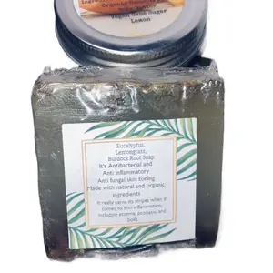 Eucalyptus lemongrass burdock root soap Body Wash