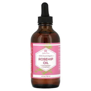 Leven Rose 100% Pure & Organic Rosehip Oil, 4 fl oz (118 ml)