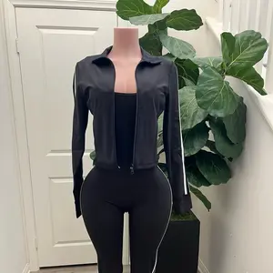 Jumpsuit 2 piece set with bbl sweater Womenswear Rompers Comfort