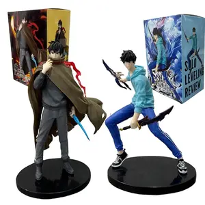 2026 new Anime SOLO LEVELING S-level Hunter Shadow King Casual Cloak Cheng Xiaoyu I upgraded alone Handmade Model Car Desktop Ornament