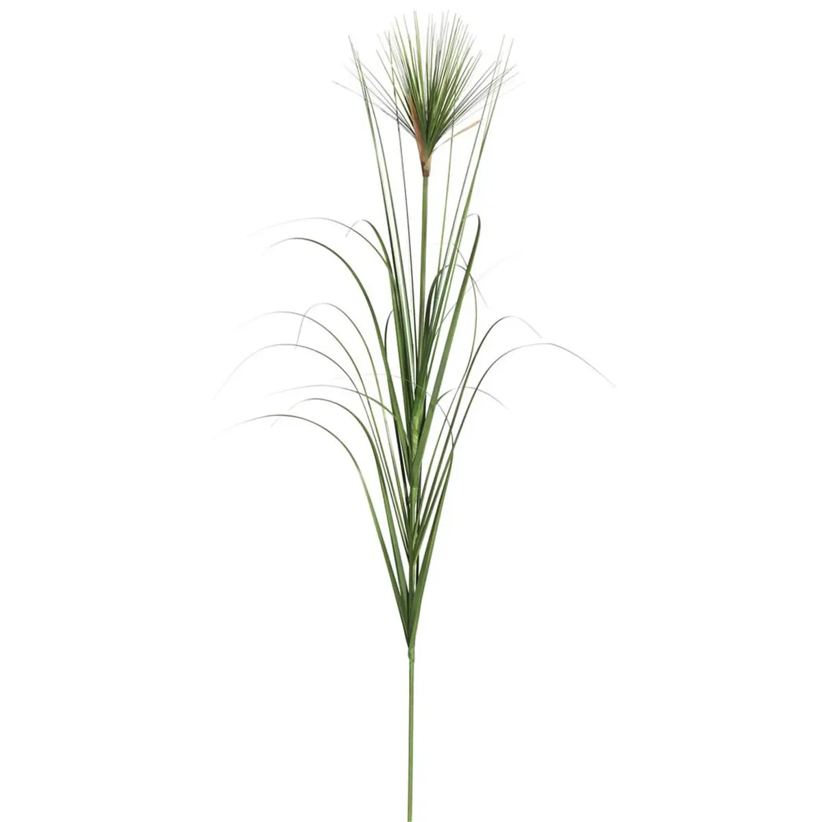 212 MAIN 40 in. PVC Artificial Green Brushed Grass Spray, 6 Pieces Decorative Plant for Home Decor (6 per Pack), Six Pieces