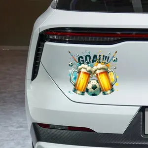 Waterproof Vinyl Football Car Sticker, Durable Decal for Cars Suvs Trucks, Easy Application Universal Fit, Long-Lasting Decoration