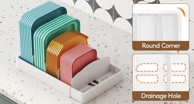 Lifewit Lid Organizers and Storage Extendable Large 13-24" Food Container Lid Dividers Inside Cabinet for Kitchen/Pantry Countertop White Lifewit Lid Organizers and Storage Extendable Large 13-24" Food Container Lid Dividers Inside Cabinet for Kitchen/Pantry Countertop White