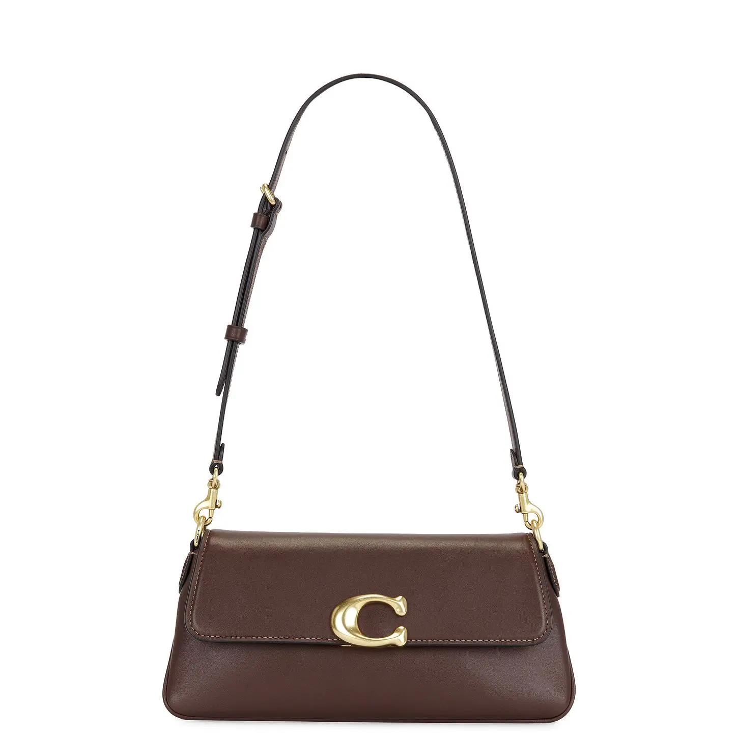 Coach Refined Calf Leather Jet Bag in Maple