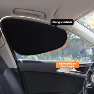 Summer Car Window Sunshade Curtain, Effective UV Protection, Doesn't Block Sightline, Perfect for Front Seat Passengers, UV Protective Sunshade, Sunshade Cover, Car Window Shades