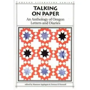 USED-Talking on Paper by Shannon Applegate (Paperback)