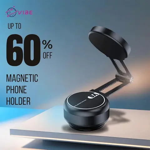 Vacuum magnetic mobile phone holder, car mobile phone holder, Adjustable and Foldable Car Mount, electronic vacuum