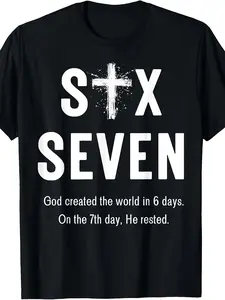 Six Seven God Created The World in 6 Days 67 Meme