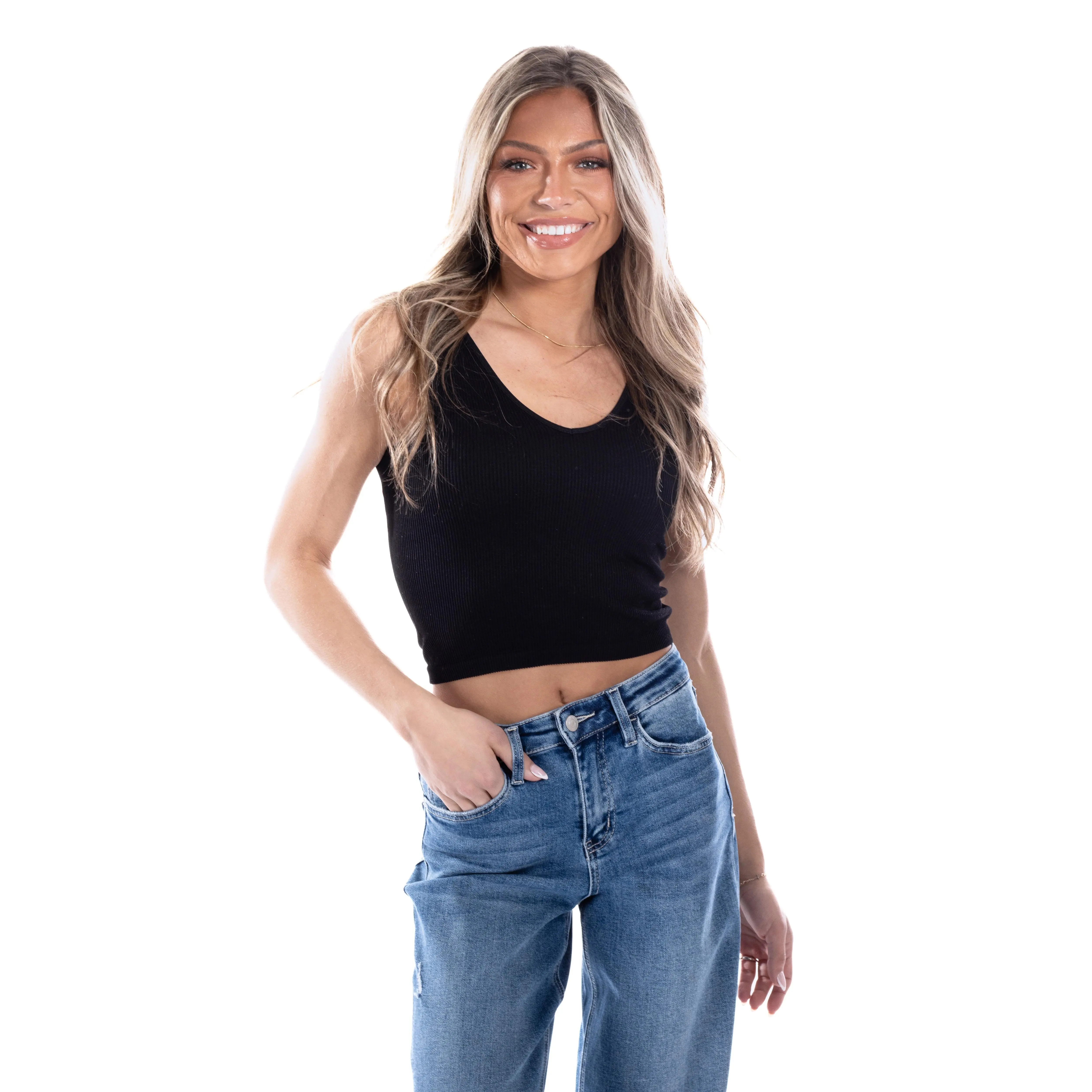 Women's Seamless Reversible Layering Tank Top