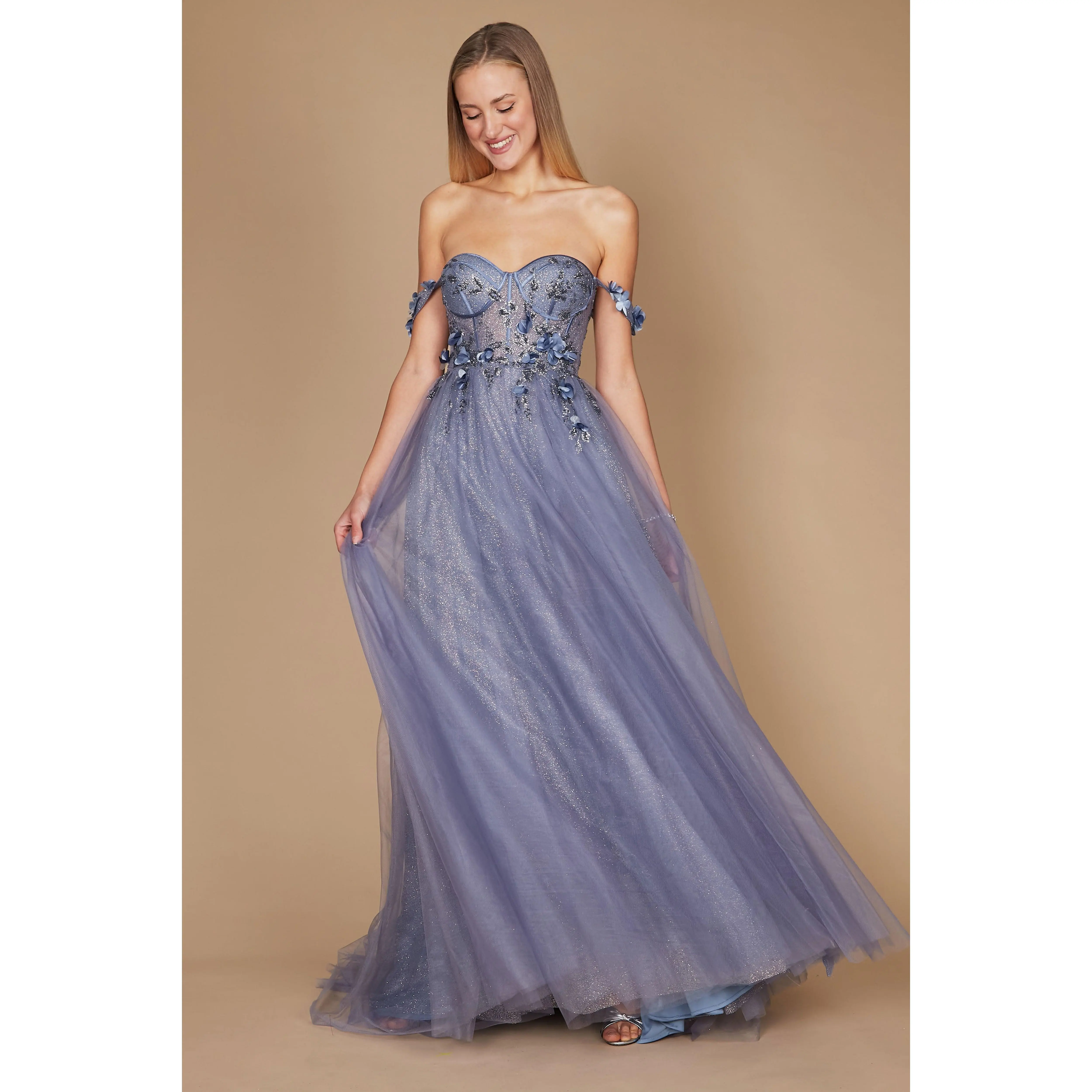 bubble dress hem Green Mini With 3D Flower strapless evening gown Kleur:Mis loves this dress for Women's Black Woven Asymmetric