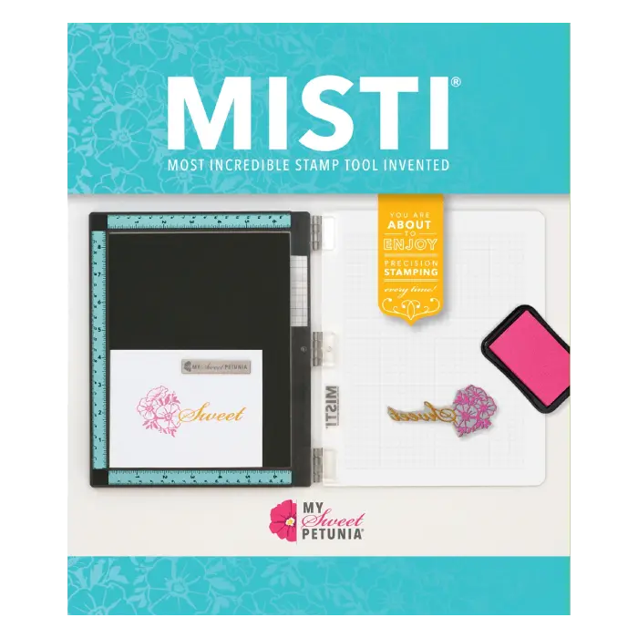 My Sweet Petunia - MISTI Stamping Tool - Original - Teal