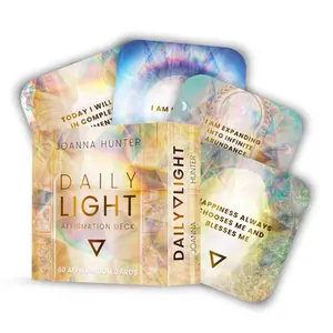 Daily Light Affirmation Deck: Quotes to Shift Your Consciousness (60 Full-Color Affirmation Cards) -- Joanna Hunter - Other