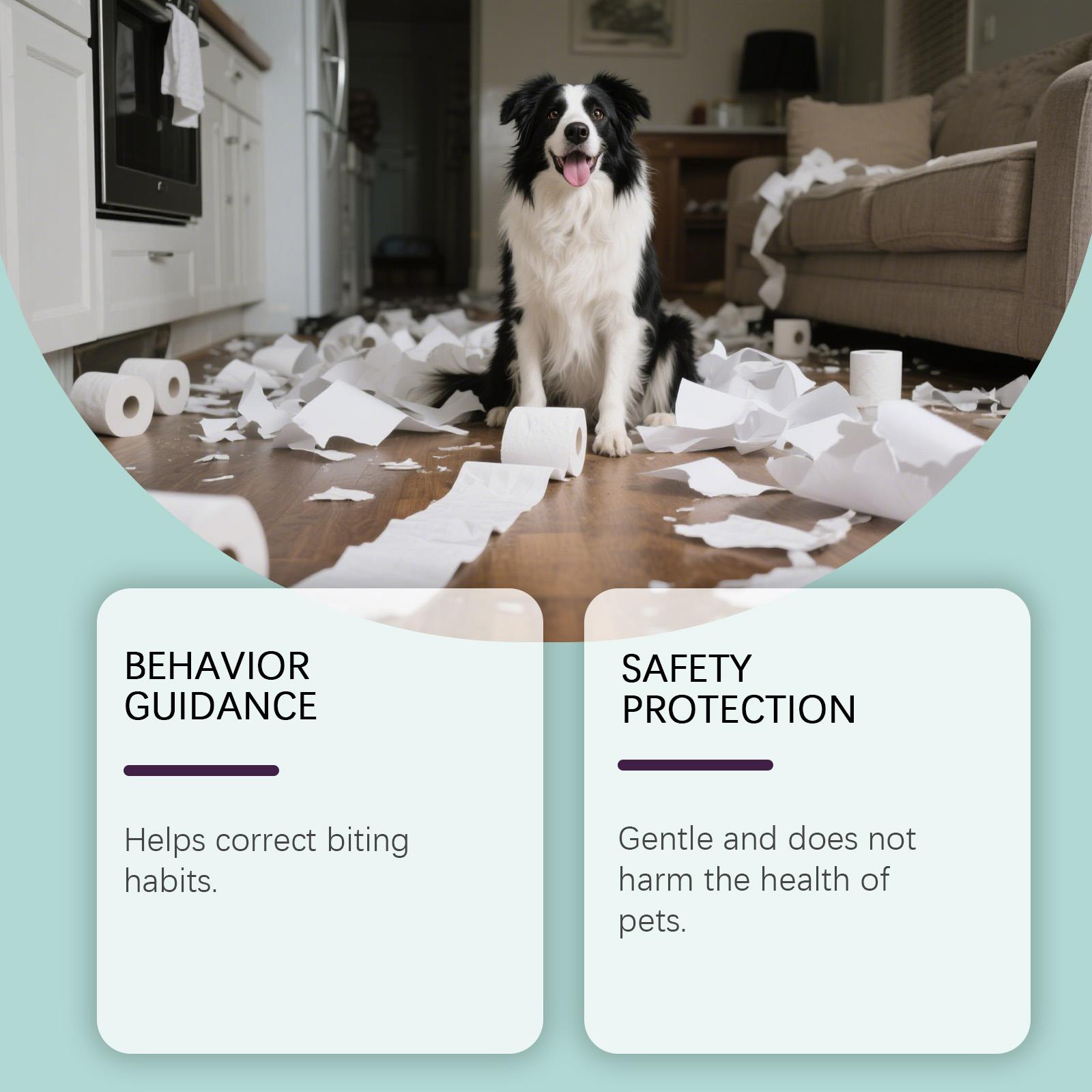 EelJoy Anti-Chew Spray for Cats & Dogs  Gentle Formula for Behavior Correction Training