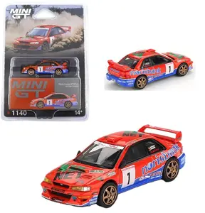 Mini GT Subaru Impreza WRC97 #1 1999 DRM Champion 1:64 Scale Diecast Model Car MGT01140-4C