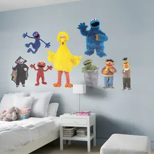 Sesame Street - RealBig Collection - Officially Licensed - Reusable Vinyl Wall Decals Sesame Street - RealBig Collection - Officially Licensed - Reusable Vinyl Wall Decals