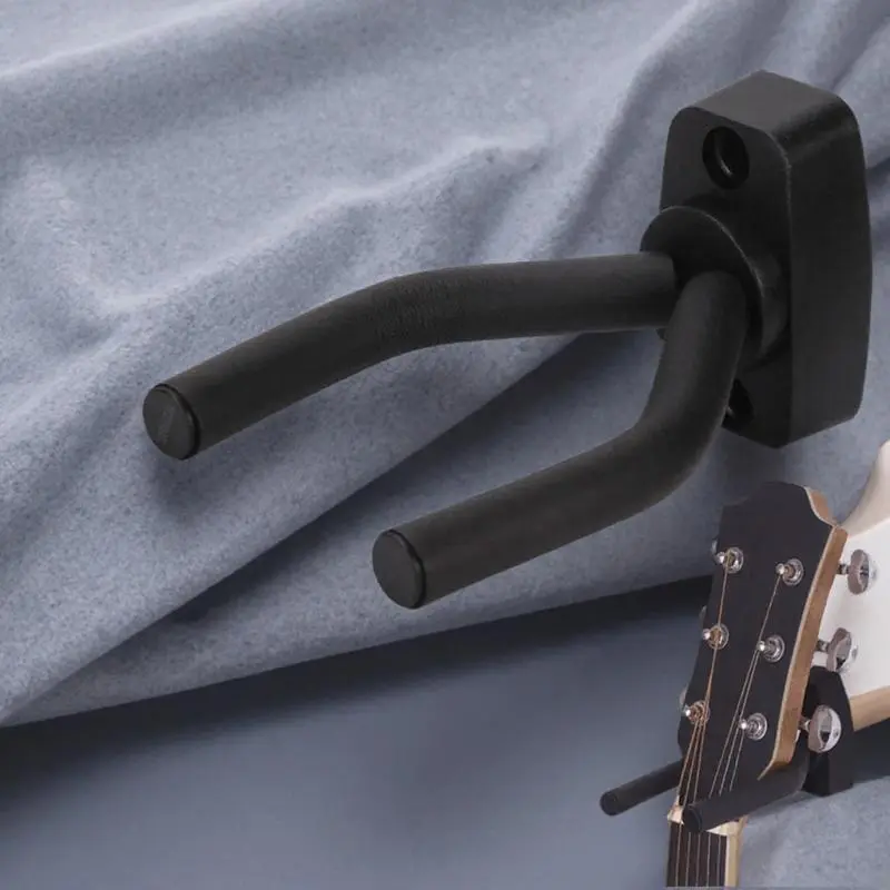 Guitar Hanger with Silicone Pad, Guitar Wall Mounted Holder, Guitar Holder, Universal Guitar Wall Mounted Holder, Home Organizer