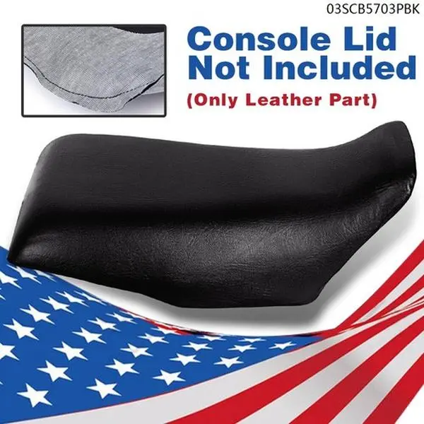 CROSSDESIGN Brand New Motorcycle Leather Seat Slipcover - Easy Install, Anti-Slip Waterproof Motorcycle Accessories, Replacement Fit for Honda Fourtrax 300 (1988-2000), Anti-Slip Waterproof & Seat Covers