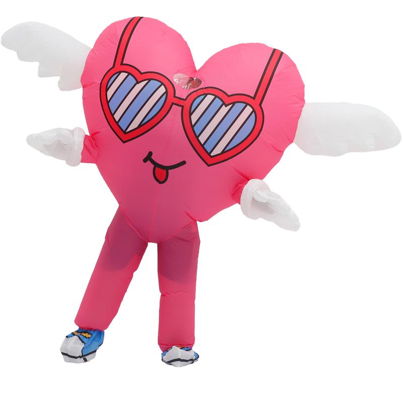 2026 Hot Adult Inflatable Love Mascot Costume Funny Love Character Fathers Day Wedding Valentines Anniversary Party Outfit