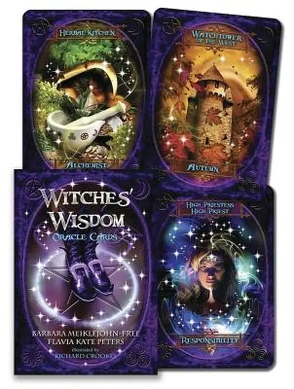 Witches' Wisdom Oracle Cards -- Barbara Meiklejohn-Free - Other