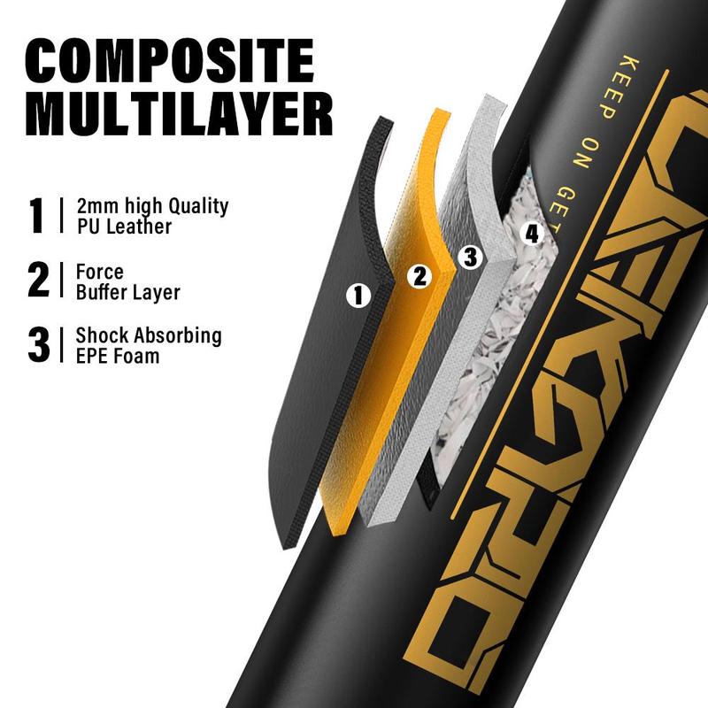 LEKÄRO Punching Bag with Boxing Gloves,Heavy Boxing Bag with Stand for Adult Teens, Kickboxing Bag for Thai Fitness Ultra Stable Base High Elasticity,Outdoorfun