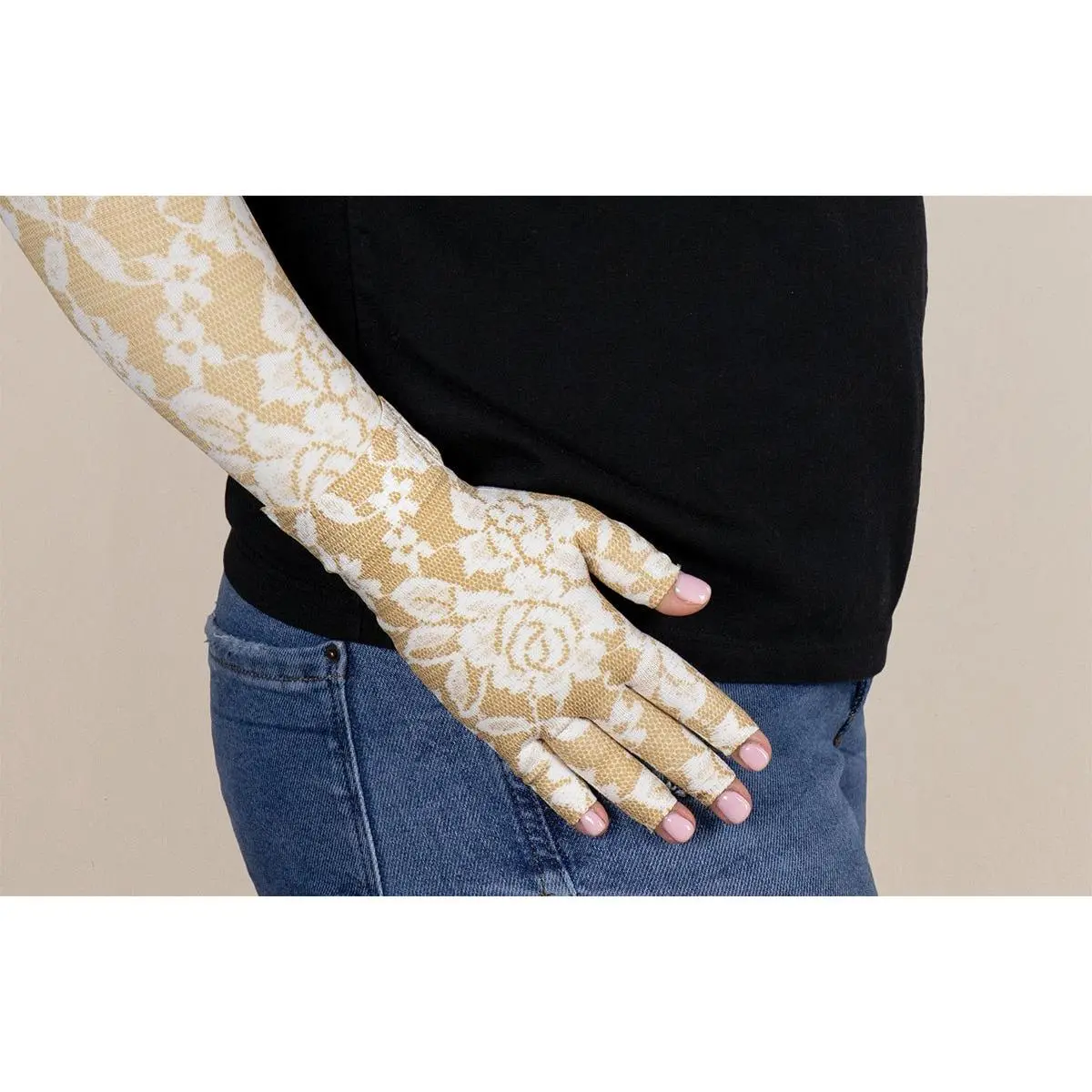 Darling Tan Gradient Compression Glove