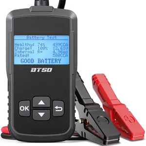Tester  BT50, 12V  Load Tester, 100-2000 CCA Automotive Alternator Tester Digital  Analyzer  Cranking System for    ATV SUV Boat Yacht
