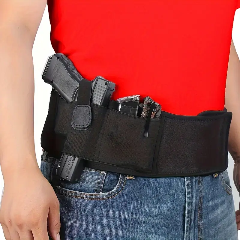 Quick Draw Holster for Right Hand - Secure Concealed Carry, Phone Pouch, Multipurpose Waist Holster - Perfect for Outdoor Adventures and Everyday Use