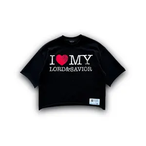 I LOVE MY LORD&SAVIOR TEE BLACK