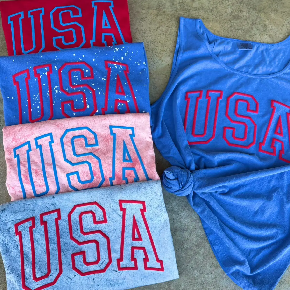 USA PUFF 4th of July Tshirts and Tank