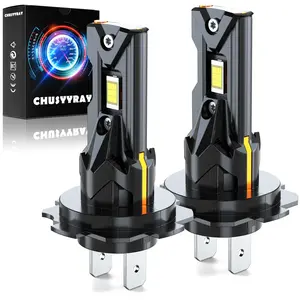 Pair LED Headlight H7 Bulbs High/LOW Beam For Mercedes-Benz E350 2008 - 2011