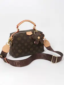 Women's Luxury Hobo Bag, Elegant Crossbody Handbag, Vintage Simple Design, Fashion Leather Accessories, Large Capacity Commuter Bag, Crossbody Shoulder Bag