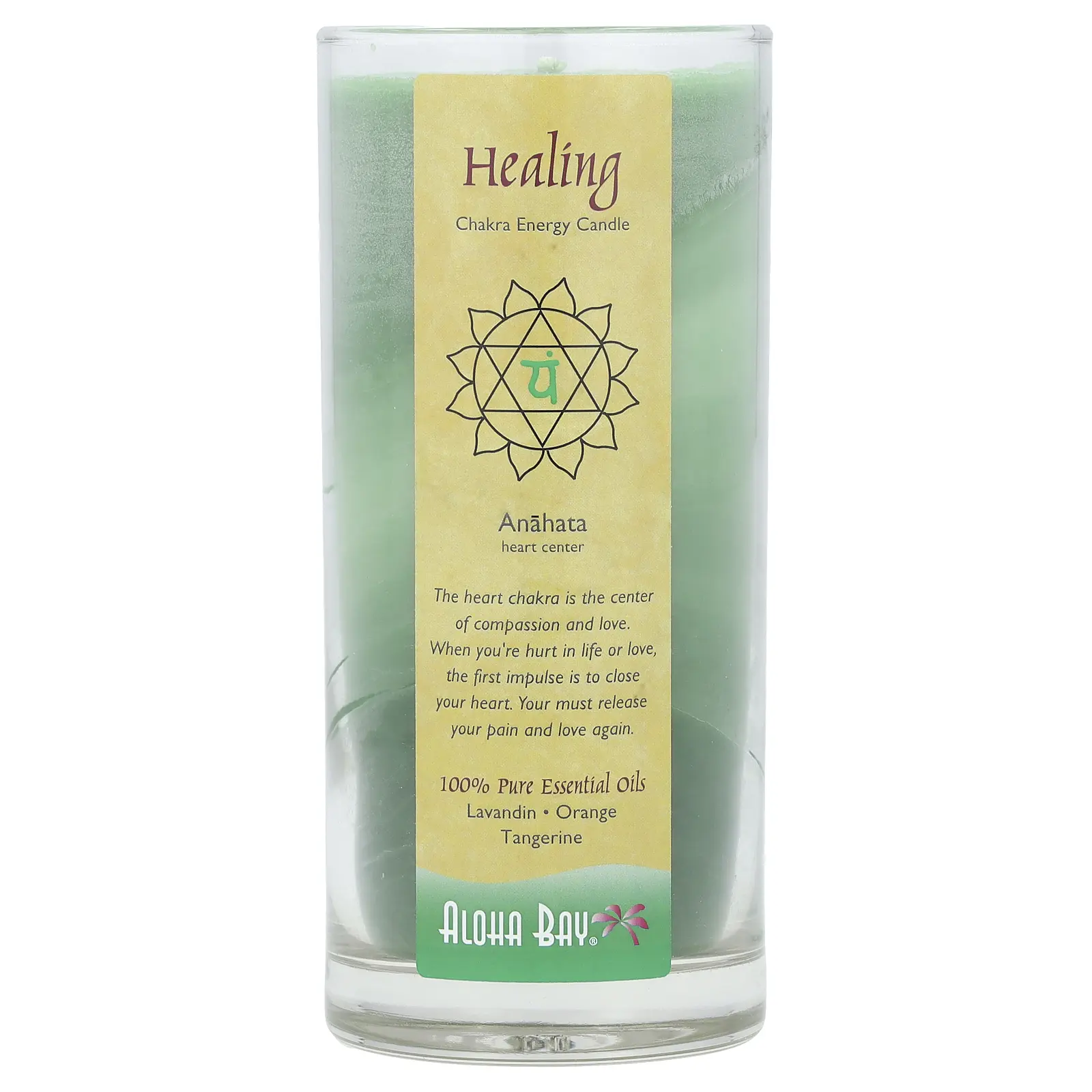 Aloha Bay Chakra Energy Candle, Healing, Lavandin, Orange, Tangerine, 11 oz Aloha Bay Chakra Energy Candle, Healing, Lavandin, Orange, Tangerine, 11 oz