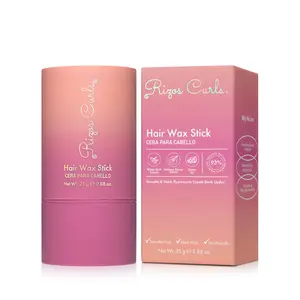 Rizos Curls Hair Wax Stick - Slick & Flawless Hair Care Formula with Willow Bark Extract & Castor Oil - Travel-Friendly Size for On-The-Go Touch-Ups - 25g