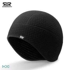 SHINENEOTH 1/2 pcs Warm Skull Caps For Men Motorcycle Helmet Liner Moisture-wicking breathable cycling cap Running Beanie Driver miner Windproof Suitable for outdoor work, sports,  Suitable for winter