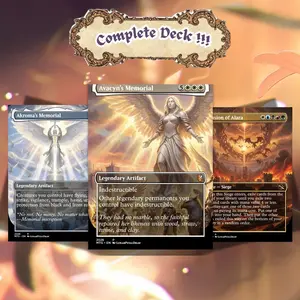 MTG Proxy Commander Deck Attack on Titan Anime - Titan Tribal Colossal Siege 5-Color Ramp Ulamog Kozilek Emrakul Epic Horror Gift for EDH Players