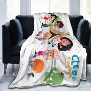 GLGFAS Cleo Anime Cuquin Blanket Throw Blankets Ultra Soft Flannel Lightweight Throws for Couch, Bed,All Seasons Use 126