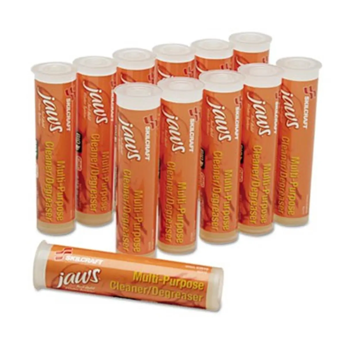 212 MAIN 2oz Citrus Jaws Just Add Water Refill Cartridge Cleaner, Compact Pack Space Saver Orange Household Iron Cleaner for Irons