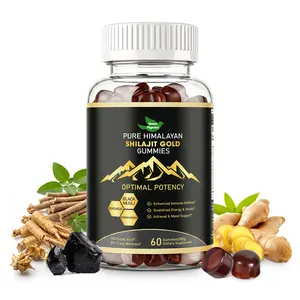 | 8-IN-1 | Green Pigeons Himalayan Shilajit |  Ultra | Adaptogen Energy Stamina Immune Antioxidants |  60 Capsules - Healthcare Vitamin Edible