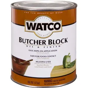 Rustoleum 241758 1 Pint Butcher Block Oil & Finish