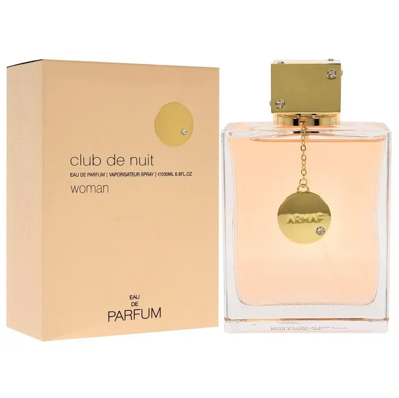 Armaf Club de Nuit for Women Eau de Parfum Spray 3.6 Oz Floral Scent with Bergamot Jasmine Musk Amber Spicy Rose & Woody Notes