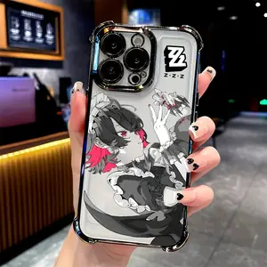 Phone Case - Zenless Zone Zero Ellen Joe Phone Case Compatible with Samsung S21 S22 S23 S24 S25 iPhone case 17/16/15/14/13/12/11  Pro Max, X, XR, XS Max, 8, 7 Plus, Featuring a Transparent Soft Back for Drop Protection.