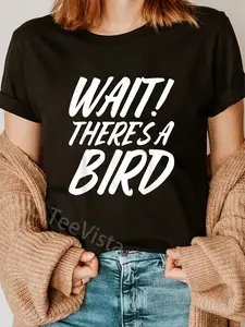 100% Cotton Funny Bird Watching Gifts Bird Watcher Birding Birdwatching T-Shirt