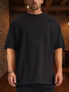 Men's Round Neck Short Sleeve T-Shirt, Simple Fashion, Comfortable Breathable, Casual Sports T-Shirt, Perfect for Daily Wear
