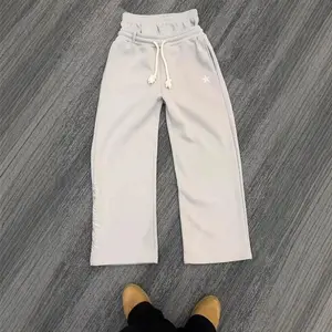 BaggyDoubleWaistSweatpants-WaistedSweatpantsWorkoutActiveJoggersPantsCasualGift