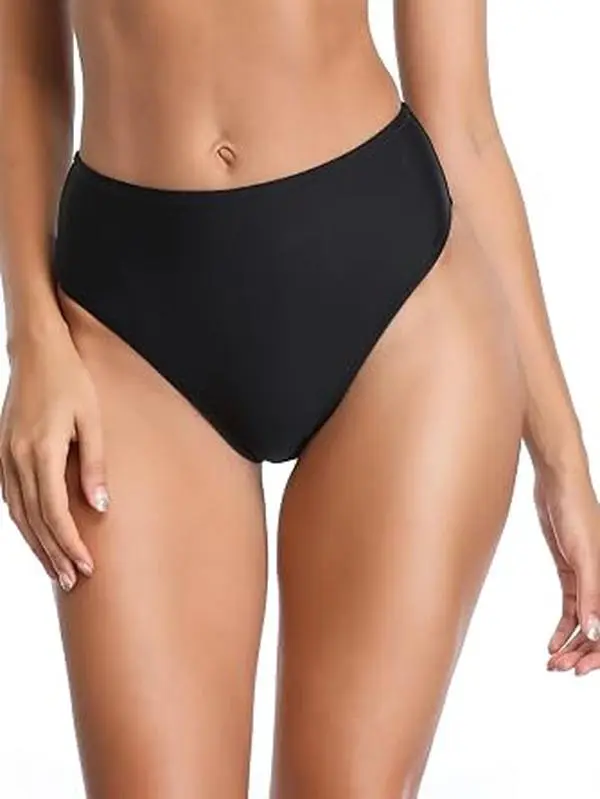 RELLECIGA Women's High-Cut Sports Bikini Bottom, Ideal for Outdoor Swimwear and Surfwear Use