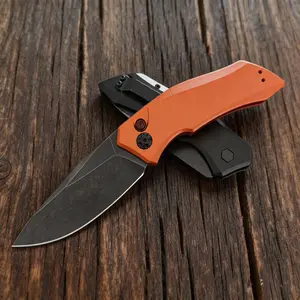 7100 Outdoor Folding Knife, Pure Aluminum Handle,High Hardness Steel,Outdoor Camping, Driving Fishing EDC Tool, Best Gift