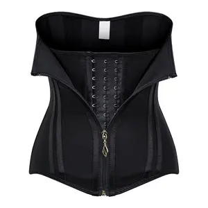 [your choose! ] Women's Plain Zipper Waist Trainer, Basic TummyControl Hook Closure Fajas Colombianas Shaper, Summer Outfits 2025 Women's Tummy Control Clothing Shapewear Womenswear Compression Minimalist